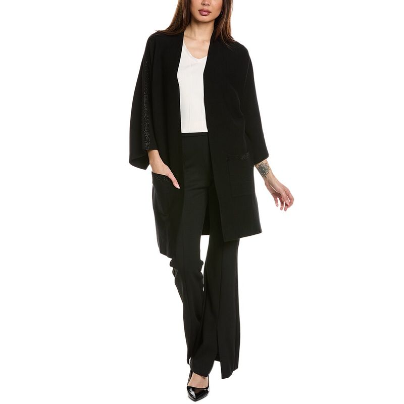 Joseph Ribkoff Womens Kimono Cover-Up, Black